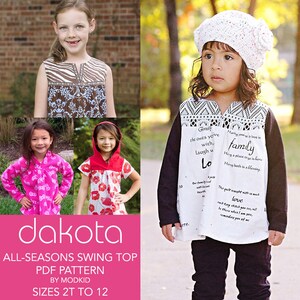 Dakota Girls and Mini-Dakota for 18 Dolls PDF Pattern Bundle by MODKID Instant Digital Download Buy 2 and SAVE image 7