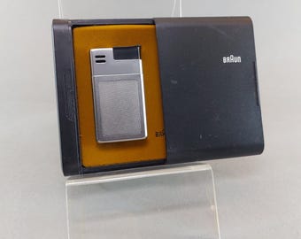 1970s Braun Sulzer Lighter, Vintage West Germany Pocket Lighter, Minimalist Retro EDC Collectible, Working Compact Design