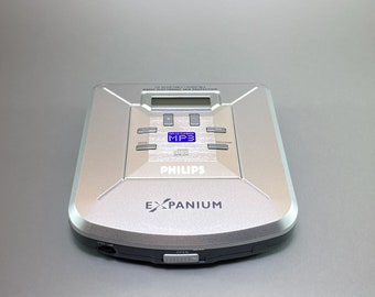 1990s Philips Cd Player, Vintage Philips Expanium Portable 1990s Philips Cd Player, Vintage Philips Expanium Portable