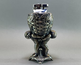 1970s Mechanical Table Lighter, Vintage Collectible, Mint Condition