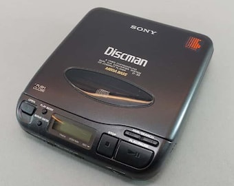 Sony Car Discman Black Portable CD Player Model D-830K Classic