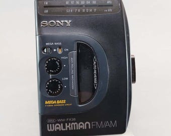 Sony WM-FS399 Sports Walkman AM FM Cassette Mega Bass Tested