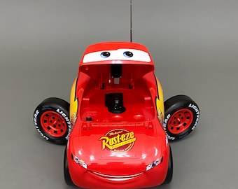 2000s Disney Pixar Cars McQueen Boombox, Vintage CD Player FM/AM Band  Radio and Music Player, Built in Speaker, Functional,Eu Version 220v