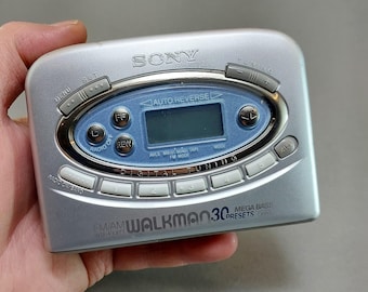 2000s Sony Walkman WM-FX477, Vintage Cassette Player, Mega Bass - Etsy