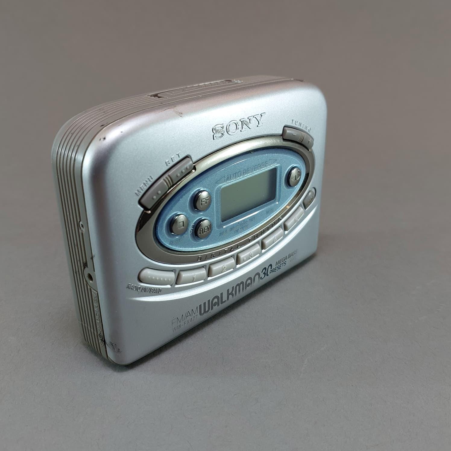 2000s Sony Walkman WM-FX477, Vintage Cassette Player, Mega Bass - Etsy