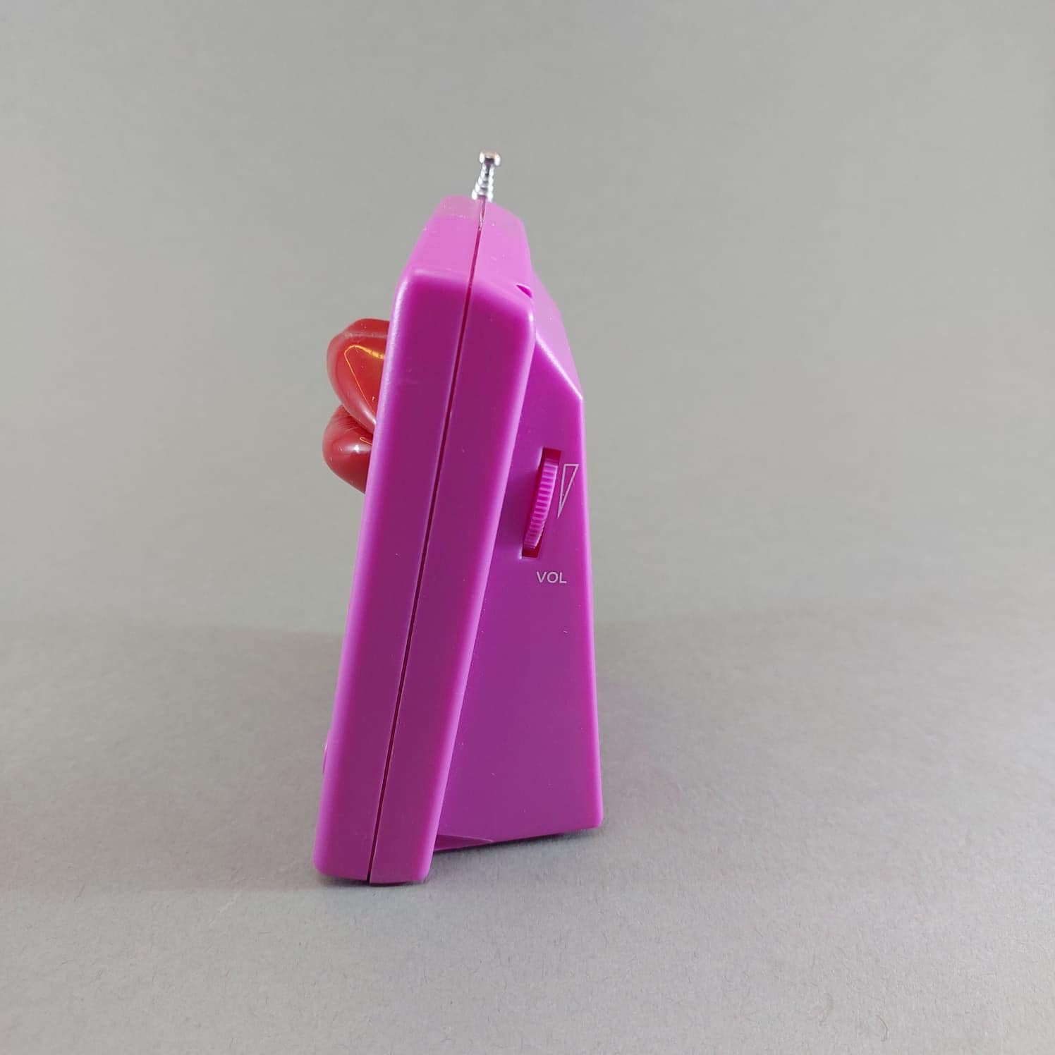 珍品✨昭和レトロ/セクシーフィギュア/ラジカセ FM LIP RADIO ピンク 1990s Talking Lips FM Radio, Vintage Mingzui Animated Radio - Etsy