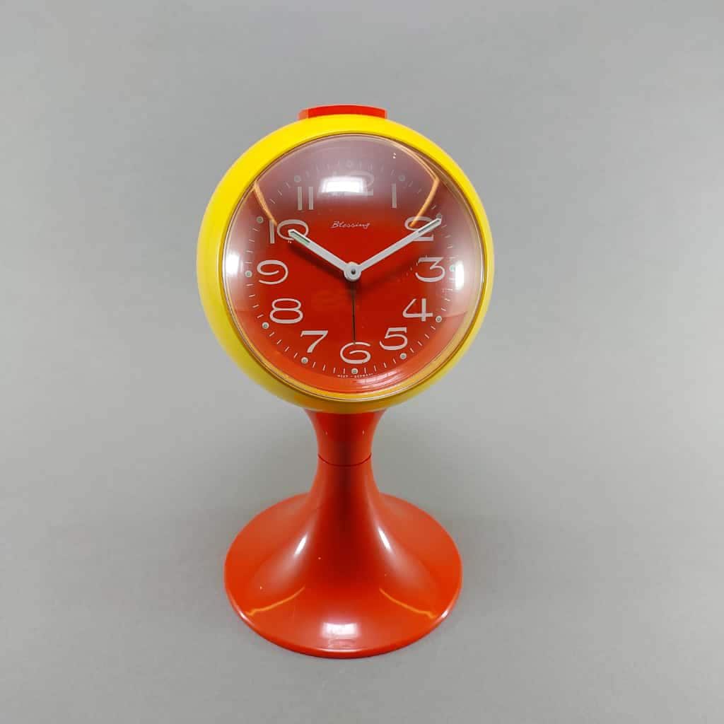 1970s Blessing Space Age Alarm Clock, Vintage West Germany - Etsy