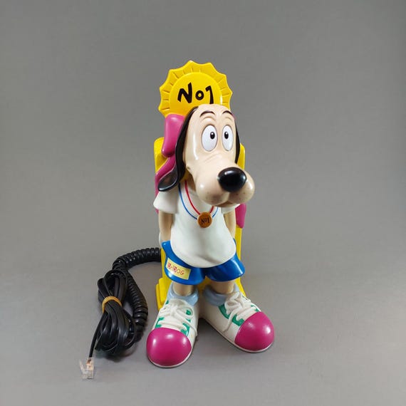 1990s ACL Dr. Dog Landline Phone, Vintage Cartoon Collectible - Etsy