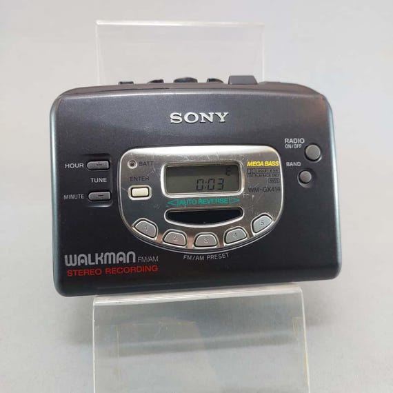 Vintage Sony Walkman WM-GX414 • Stereo Recording, Auto-reverse - Etsy
