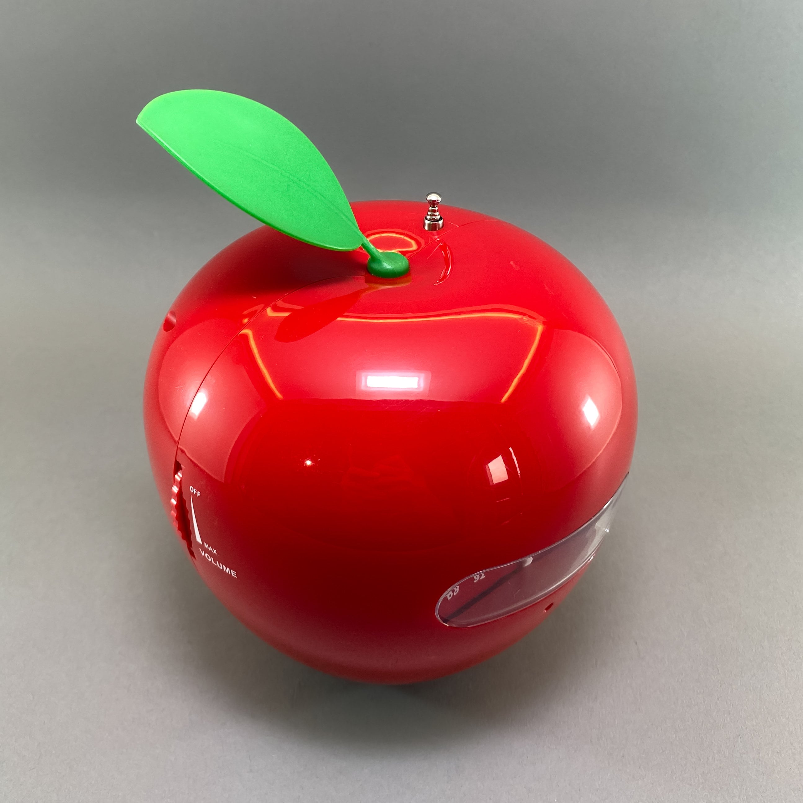 未開封 Designed by Apple in California （小） 1990s Apple Radio, Vintage Pop Art Design FM Radio, Rare