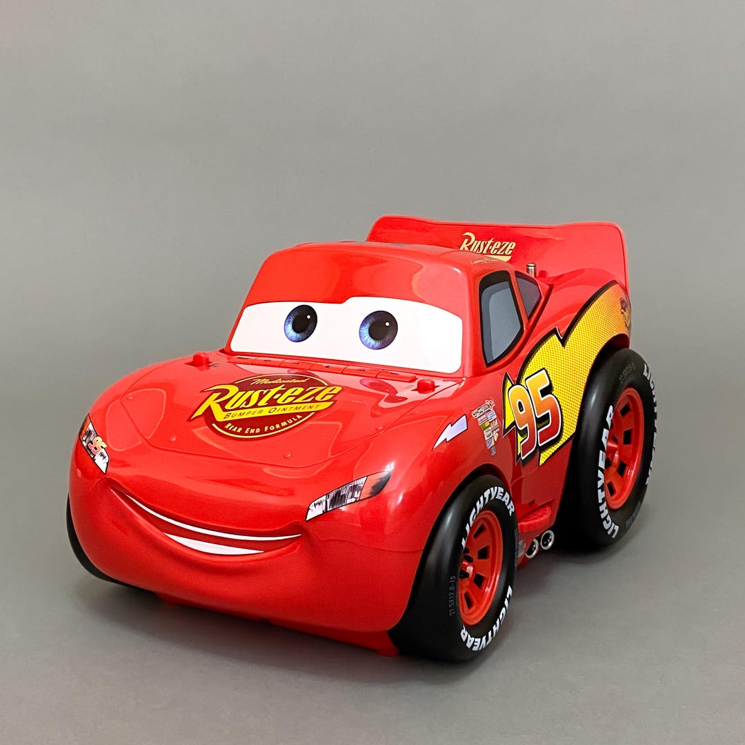 2000s Disney Pixar Cars Mcqueen Boombox, Vintage CD Player
