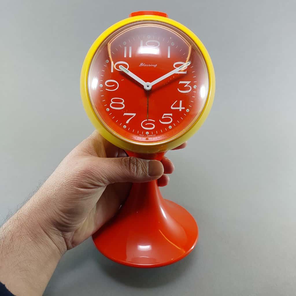 1970s Blessing Space Age Alarm Clock, Vintage West Germany - Etsy