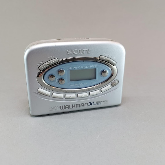 2000s Sony Walkman WM-FX477, Vintage Cassette Player, Mega Bass - Etsy