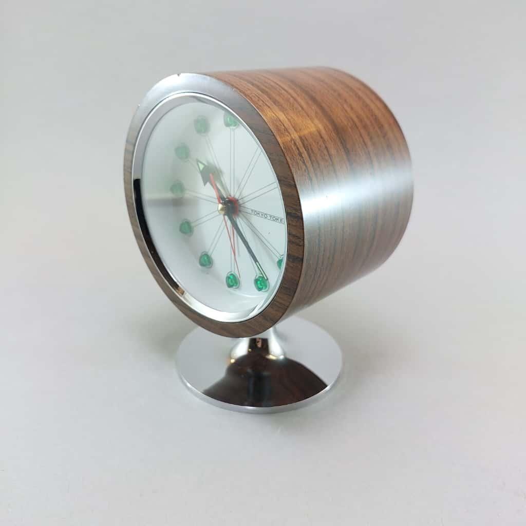 Vintage Tokyo Tokei Table Clock: Japanese Space Age Decor - Etsy