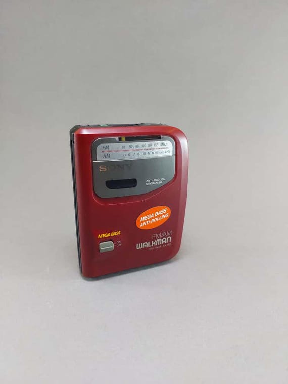 1990s Sony Walkman WM-FX113: Vintage FM/AM Cassette Player - Etsy