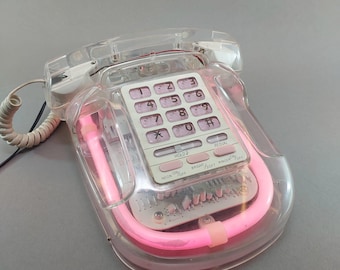 Vintage Apple Phone Apple Shaped Novelty Telephone Working Push