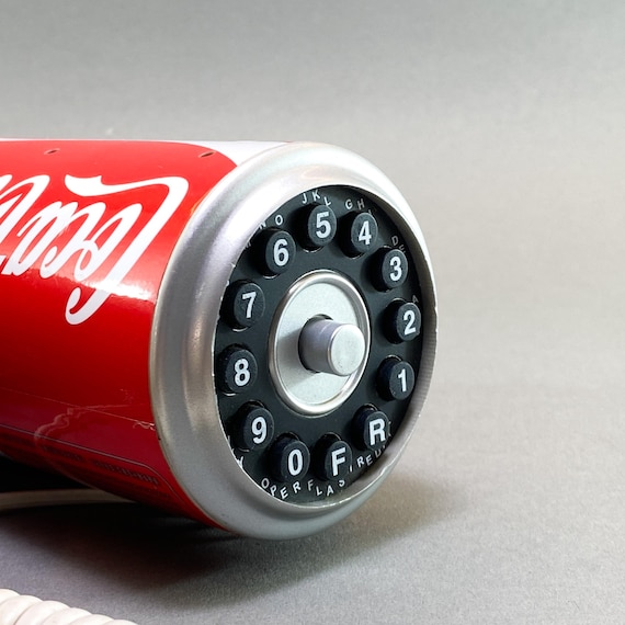 アンティーク雑貨 90s Coca Cola BRAND Disc Telephone 90s Coca Cola BRAND Disc Telephone アンティーク雑貨