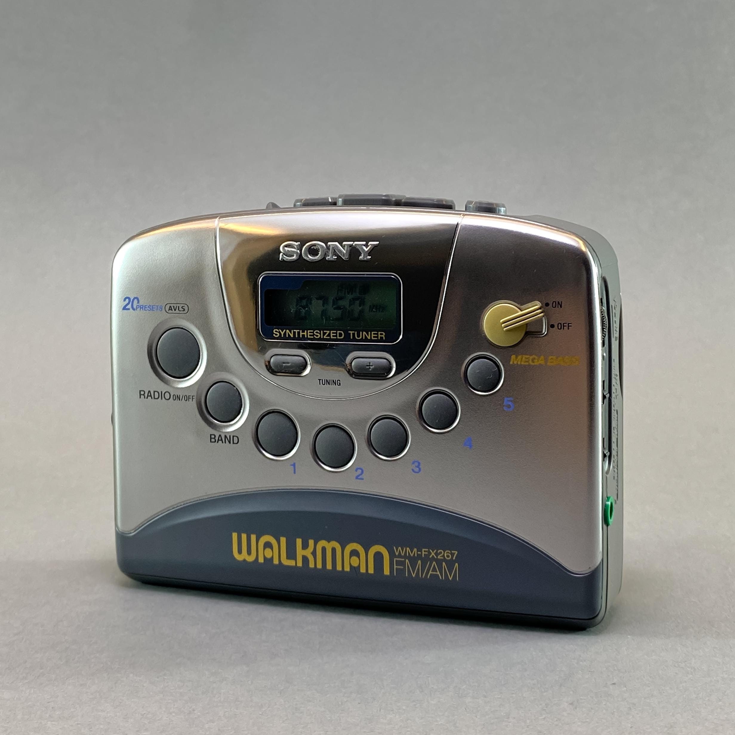 1990s Sony Walkman, Vintage Sony Cassette Player, FM-AM Band Radio