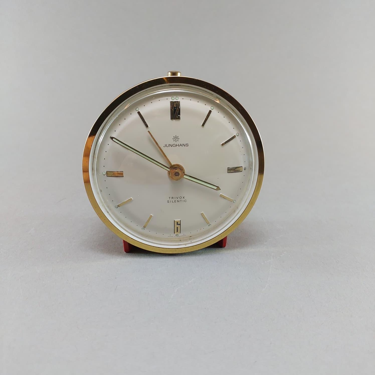 Junghans Trivox Silentic Clock - Etsy