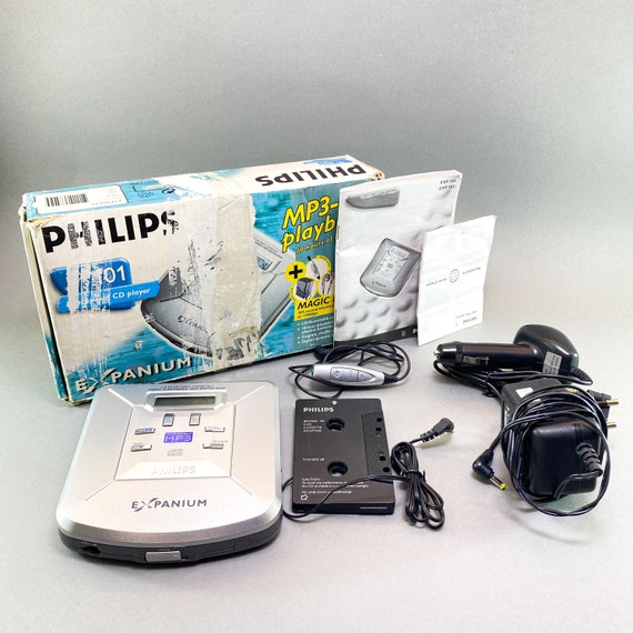 1990s Philips Cd Player, Vintage Philips Expanium Portable 1990s Philips Cd Player, Vintage Philips Expanium Portable