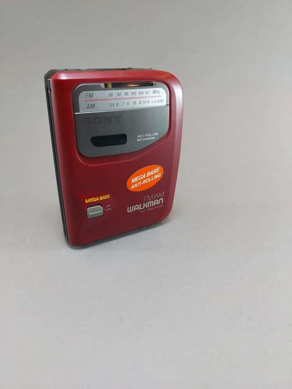 1990s Sony Walkman WM-FX113: Vintage FM/AM Cassette Player - Etsy
