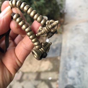 Set of 2,Tibetan Nepal Buddhist Bell and Dorje Set Tibet Buddhist Tantric Ritual Bell Set Phurba Phurpa Vajra Dorje counter tally calculator