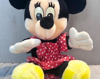 ヴィンテージ ミニーマウス ぬいぐるみ – ウォルト・ディズニーの