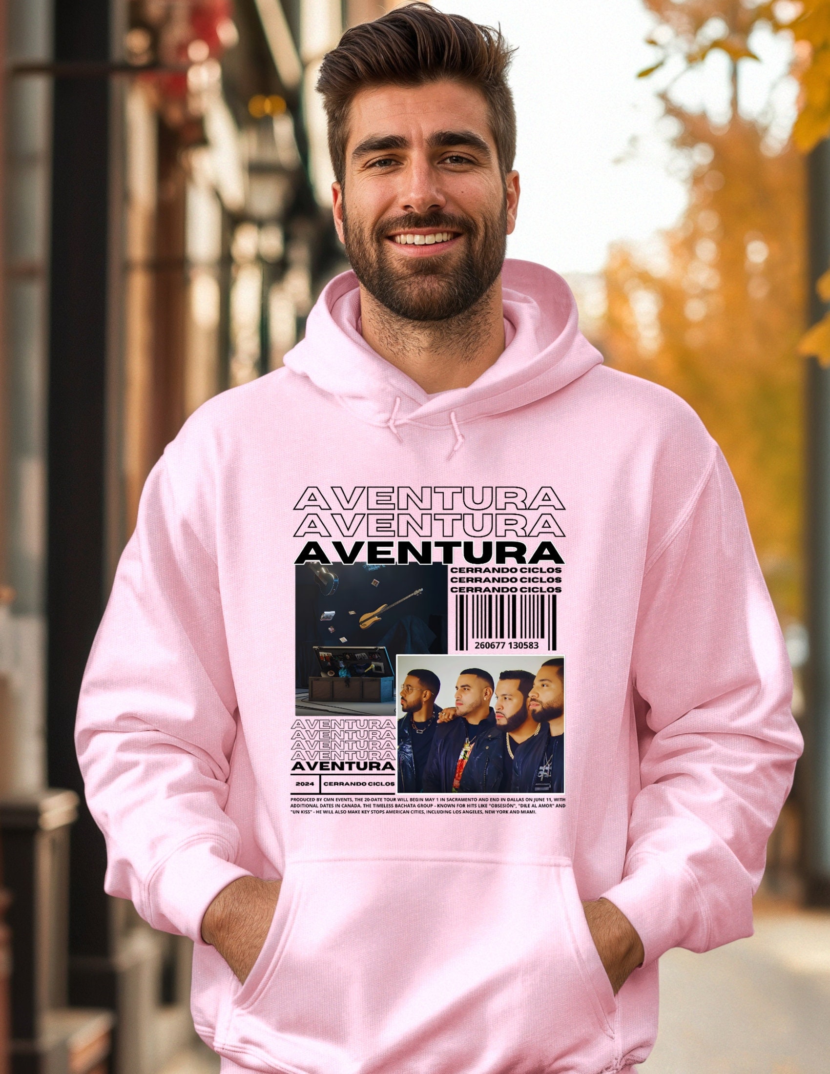 Aventura Tour Hoodies Cerrando Ciclos Hoodie Romeo Santos Shirt Bachata Shirt Aventura Albums Shirt Aventura Tour T shirts Etsy