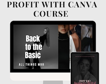 Corso Canva: Marketing digitale, MRR e PLR (Prodotto digitale)
