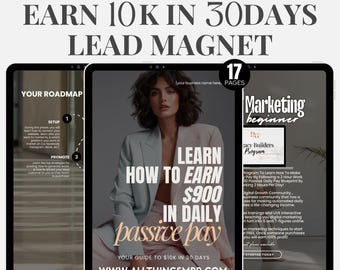 Digital Marketing Guide: MRR Passive Income, Lead Magnet (PDF)