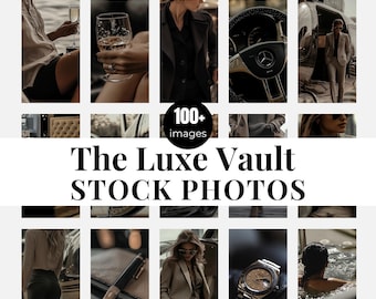Luxury Faceless Stock Photos: Instagram Marketing, Master Resell Rights