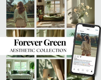 Evergreen Stock Photos: obrazy AI inspirowane naturą (MRR)