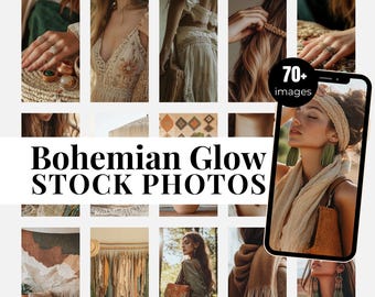 Fotos de stock boho Fotos estéticas Estética boho Marketing digital sin rostro Hecho para ti Imágenes de stock Derechos de reventa maestros AI Stock