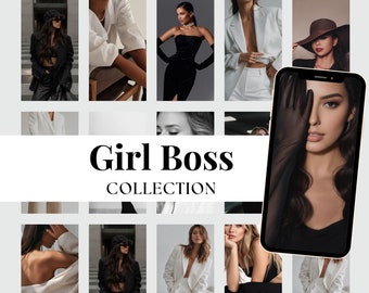 Fotos de archivo de Boss Babe: Imágenes de marketing sin rostro, publicaciones de Instagram (MRR)