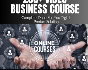 Oltre 900 corsi di business online: Master Resell Rights (download digitale)