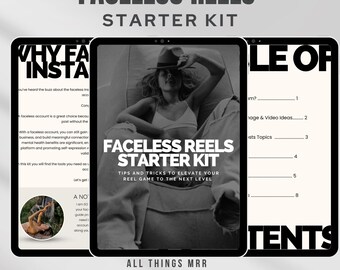 Faceless Reels Starter Kit: Digital Marketing Guide (PDF)