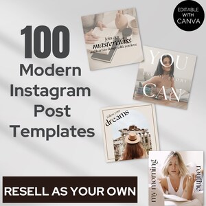 Social Media Templates Digital Marketing Social Media Canva Template Instagram Post Templates  Business Coach Instagram Templates Canva