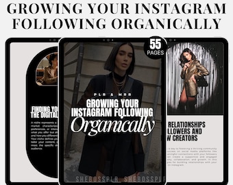 Instagram Growth Course: Reels, Marketing, Canva Templates (PLR & MRR)