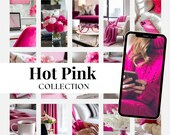 Pink Stock Photos: Faceless Instagram Reels Images (Master Resell Rights)