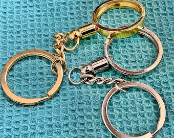 Do It Yourself (DIY) *Fit Your Coin* (25MM) Bezel Keychain