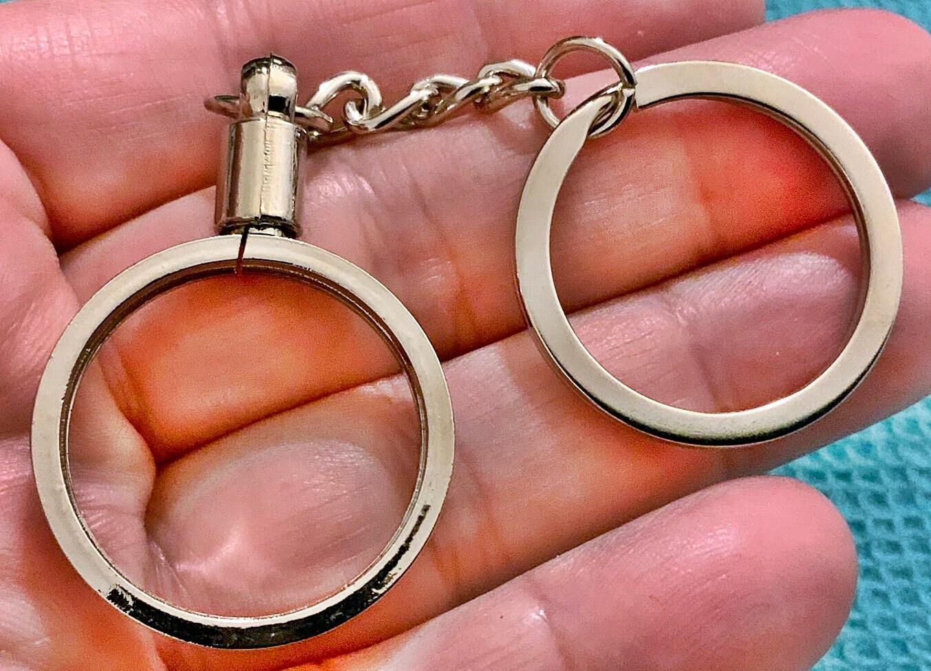 Do It Yourself (DIY) *Fit Your Coin* (25MM) Bezel Keychain