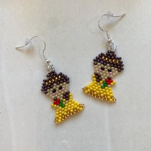 Beauty and the Beast Earrings - Belle Earrings - Princess Earrings