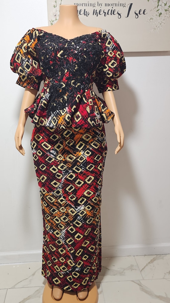 African Skirt Suit for Women, African Clothings for Women