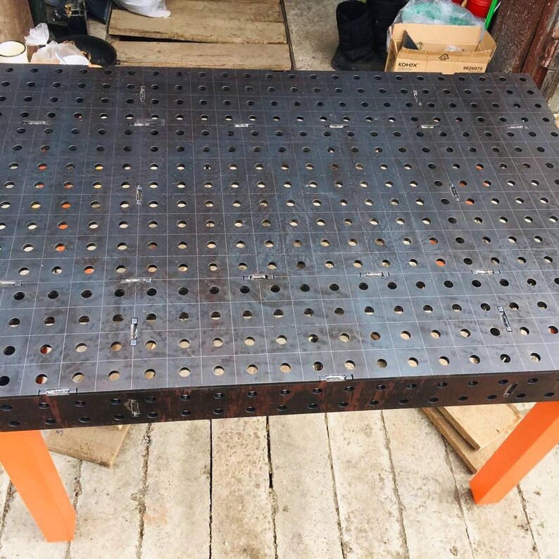 Build Your Custom With DIY Welding Table Plans PDF (30x71