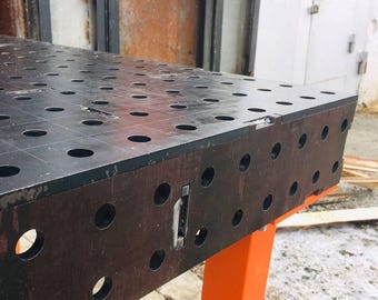 Ritningar för svetsbord: Klar för CNC-plasmaskärning (PDF)