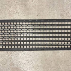 MOLLE Panel DXF Design: DIY Truck Organizer (1100x400 mm) (Digital Download)