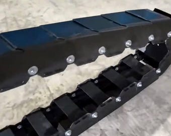 Heavy Duty Steel Cable Drag Chain 80x50mm - CNC Router, 3D Printer