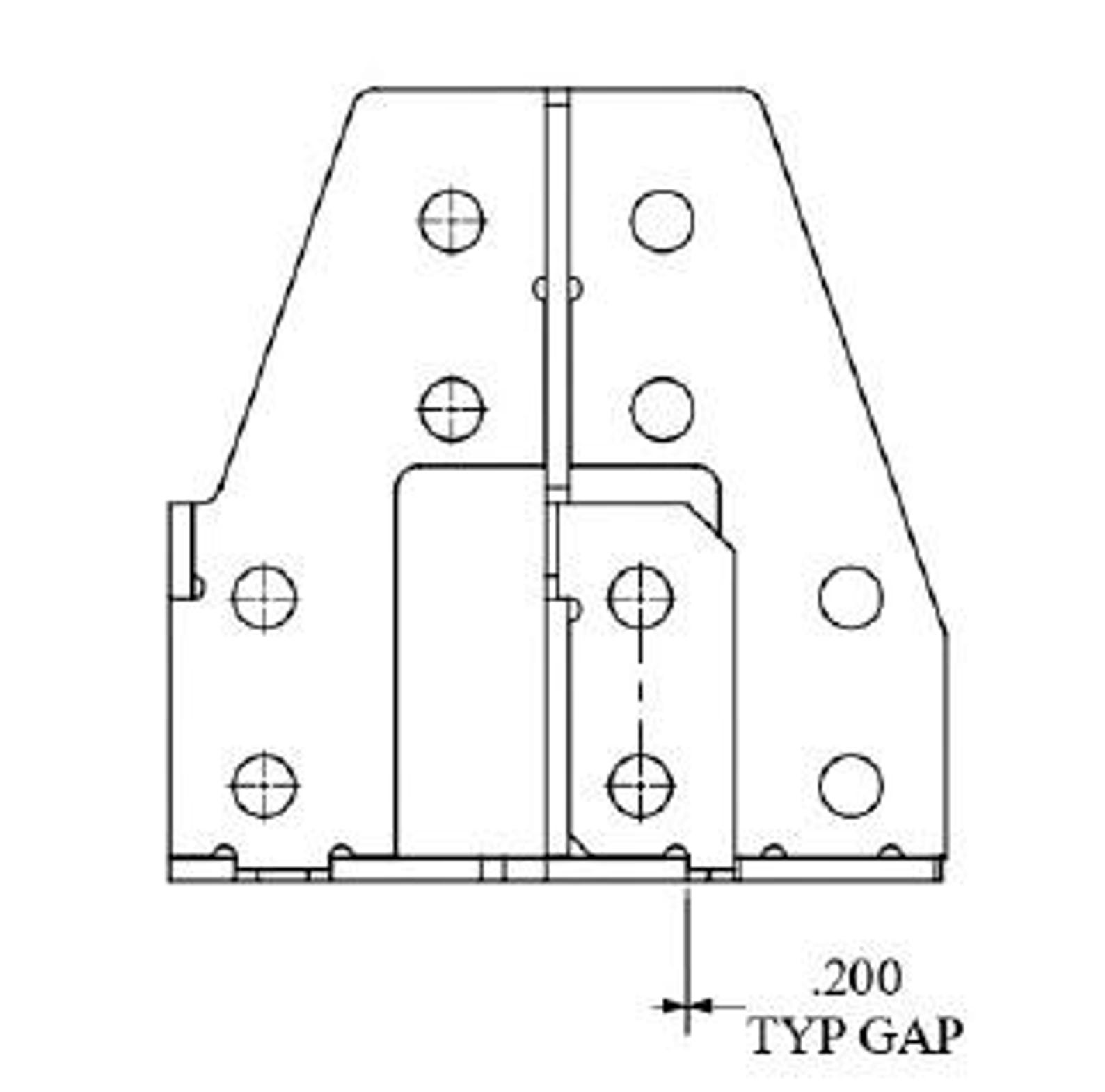 Dxf Bracket Welding Accessories DXF File | CNC & Laser Cutting | Precision Bracket ...