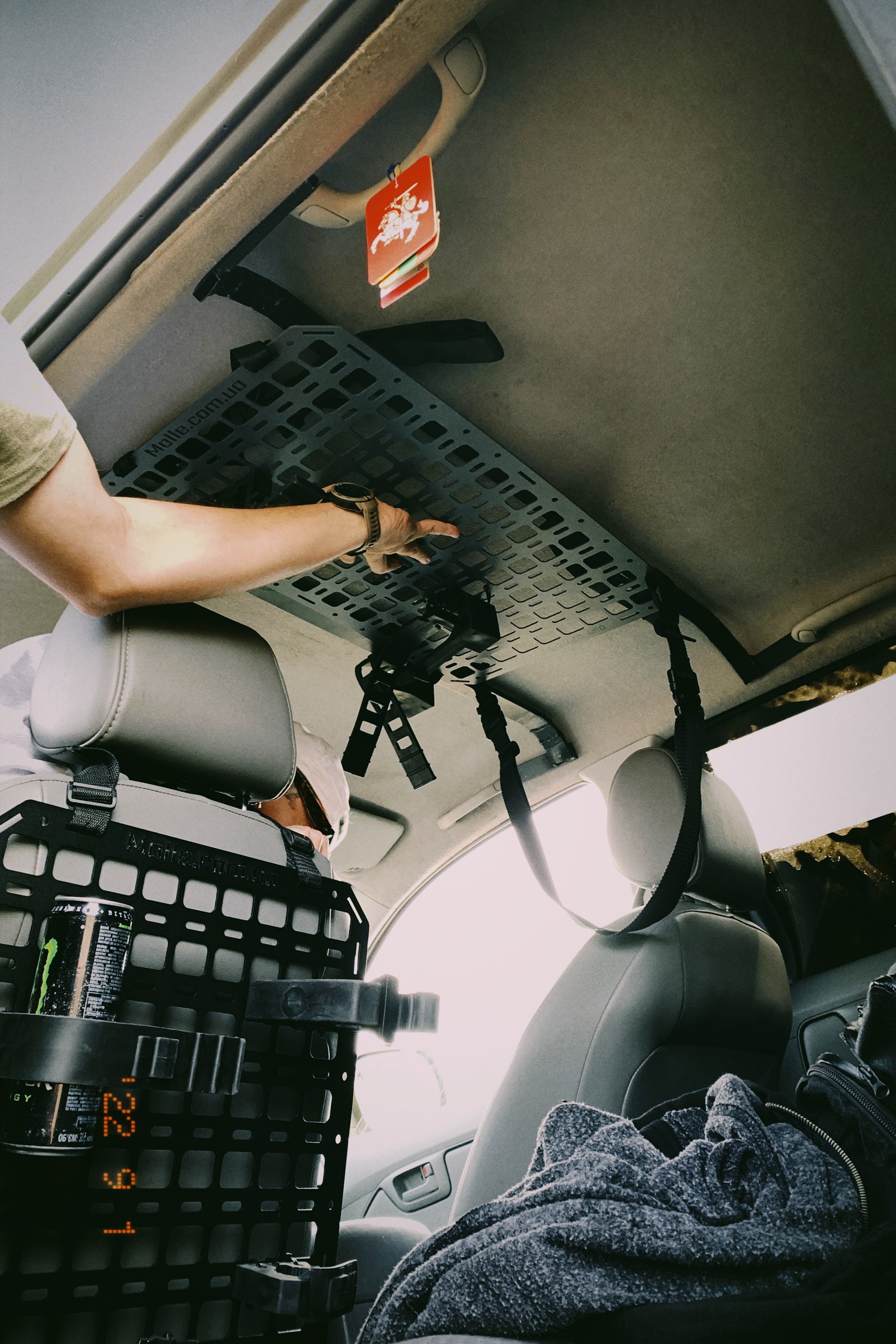 Molle Panel Car Seat Organizer for Offroad Vehicles ,molle Panel DXF