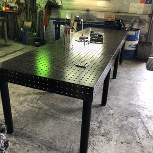 Complete CNC Plasma Cutting Welding Table Plans - DIY 1200x2400 mm Custom Workshop Table Design